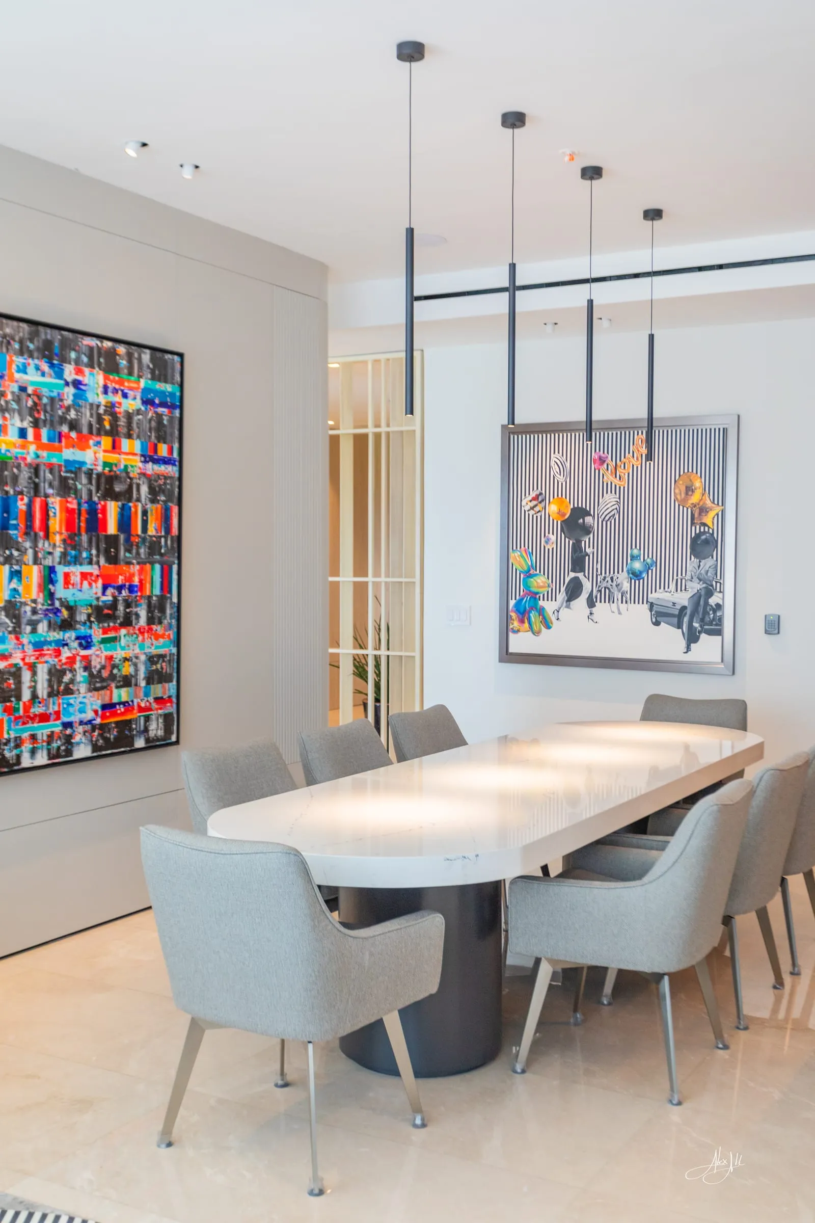 Apartamento de cava y arte