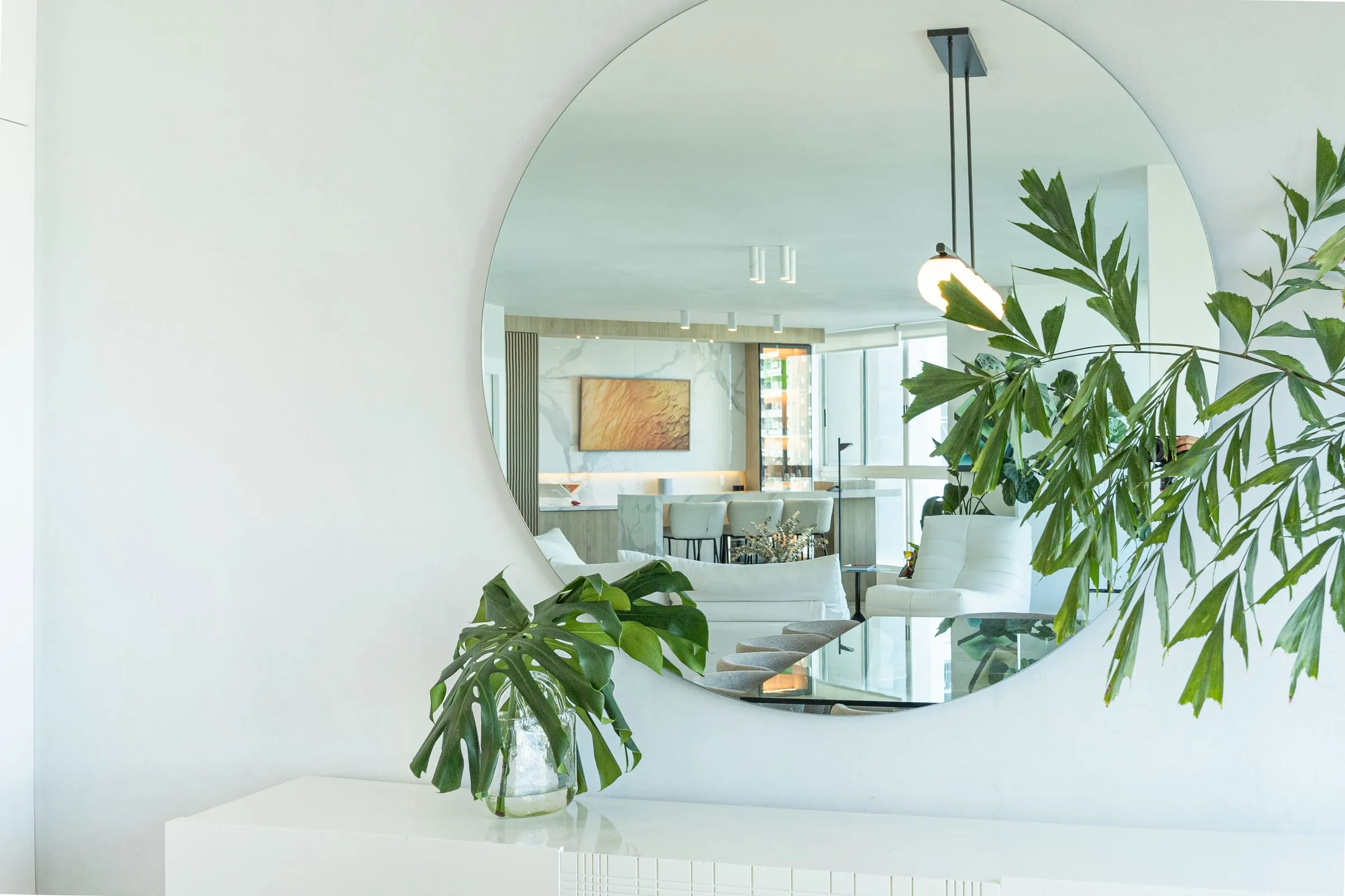Apartamento de líneas curvas