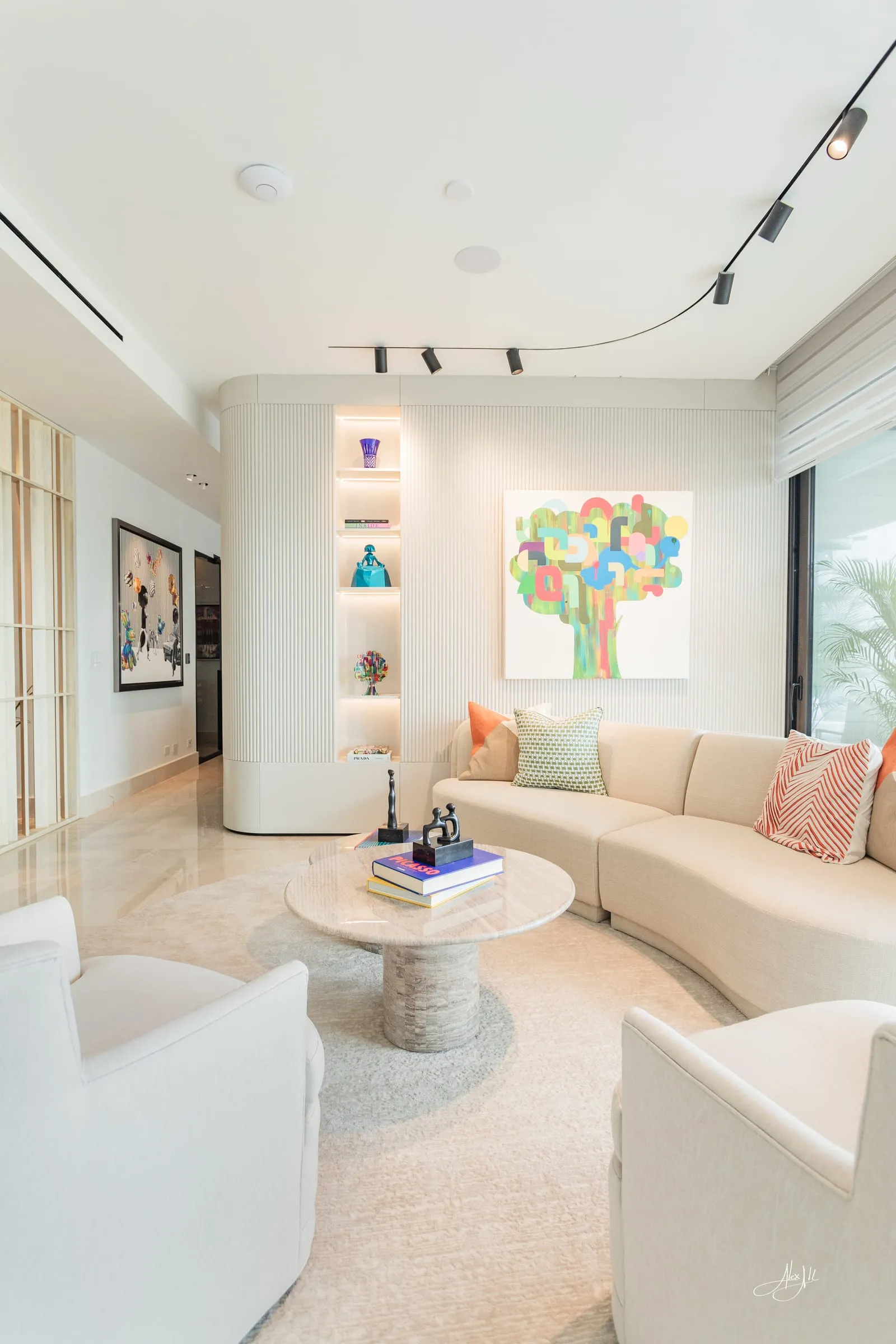 Apartamento de cava y arte