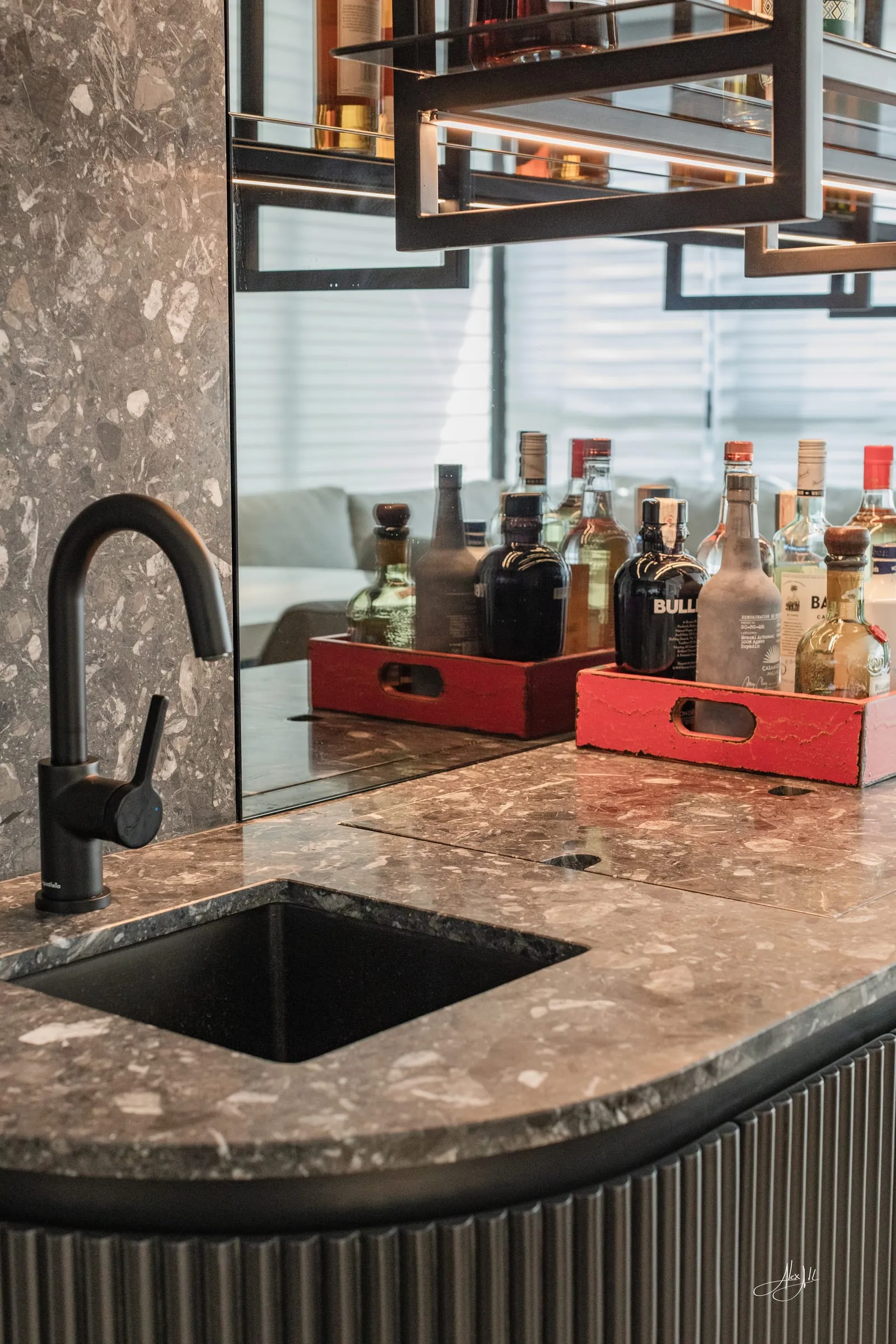 Apartamento de cava y arte