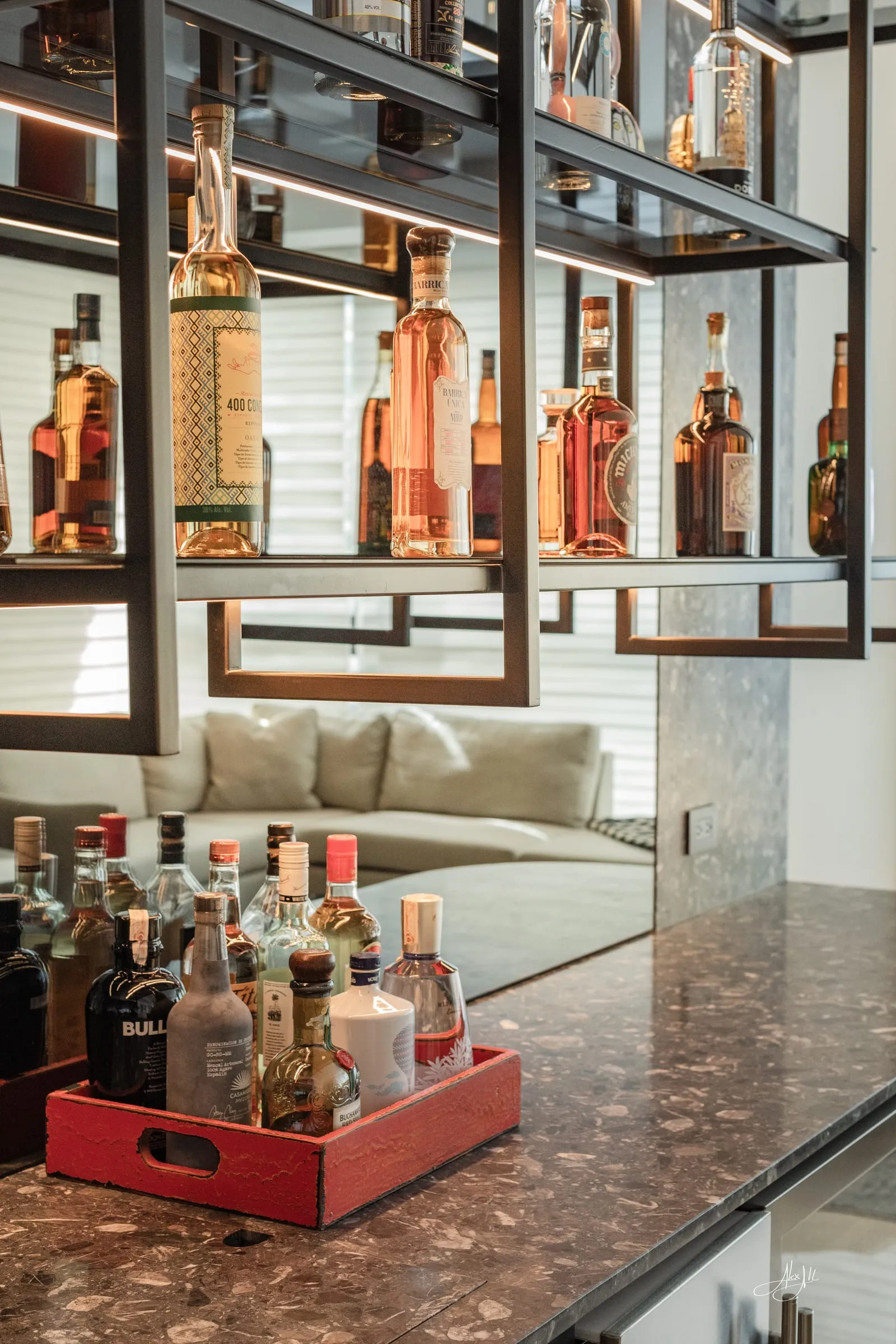 Apartamento de cava y arte
