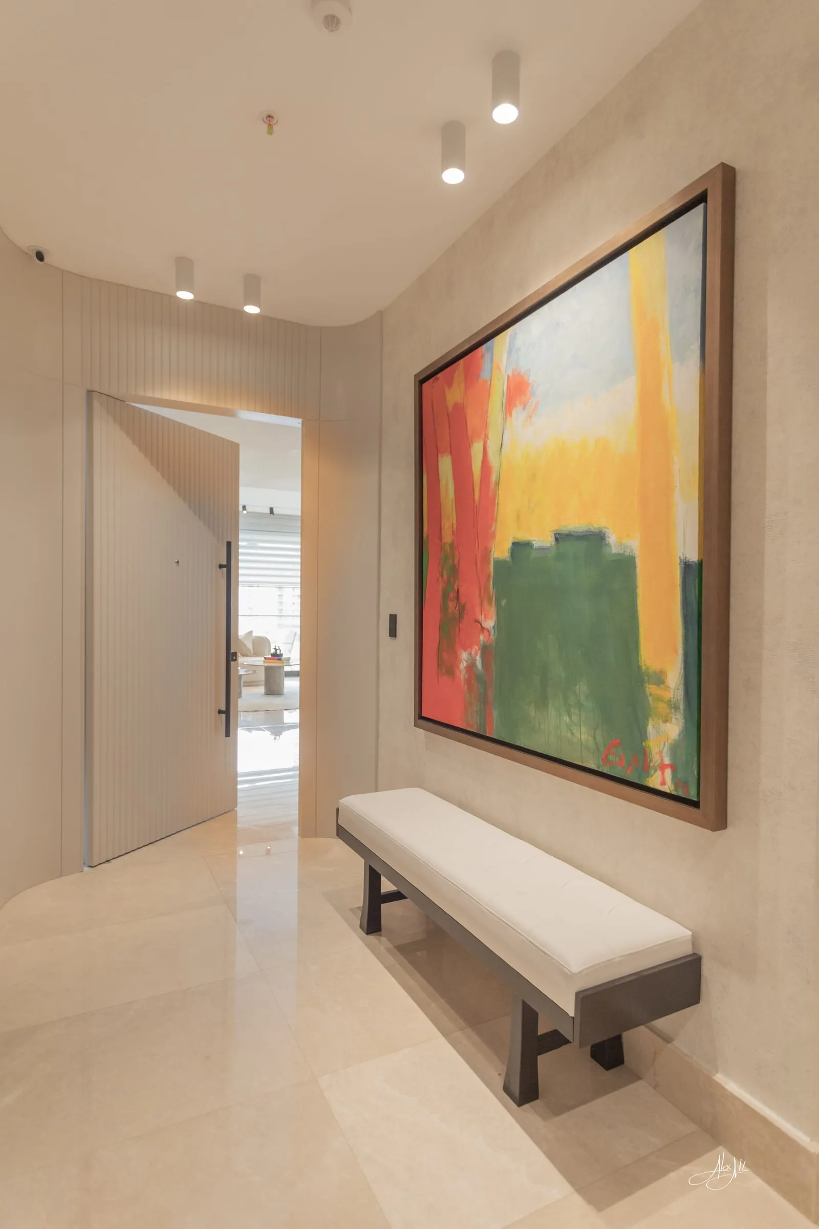 Apartamento de cava y arte
